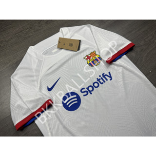 [Player] - เสื้อฟุตบอล Barcelona Away บาร์เซโลน่า เยือน 2023/24 เกรดนักเตะ