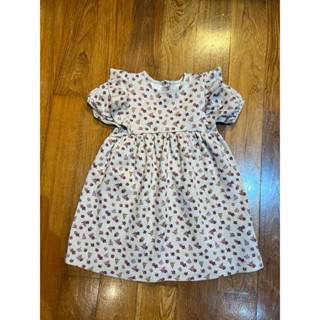 zara girl dress size 4-5y (110cm) used like new ผ้าดีงานสวย ซื้อจากสิงคโปร์