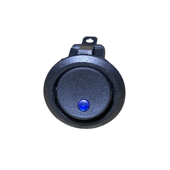 สวิตซ์สวิตซ์เปิด - ปิด BK ไฟสีฟ้า on off 12V 26A เกรดคุณภาพ 3 PIN
