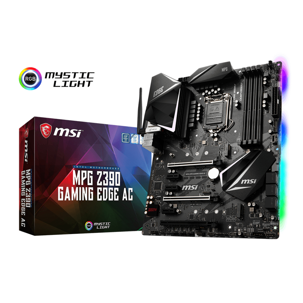 MAINBOARD (เมนบอร์ด) 1151v2 MSI MPG Z390 GAMING EDGE AC WIFI ตัวท็อป พร้อมส่ง