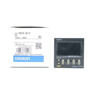 Digital Timer ไทม์เมอร์ OMRON H5CX-L8-N ไฟเลี้ยง 220VAC