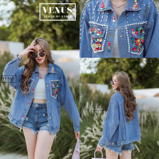 🌈🌿🌺🌸🌼💙🇰🇷 Jeans DM Long Sleeve Jacket