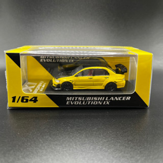 Mitsubishi evolution ix yellow w/carbon - CM Model