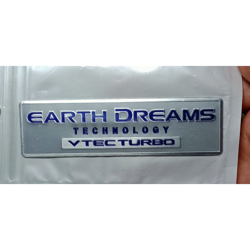 เพลท Earth dream vtec turbo