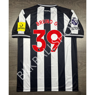 เสื้อฟุตบอล Newcastle Home นิวคาสเซิล เหย้า 2023/24 อาร์ม EPL 39 BRUNO G.