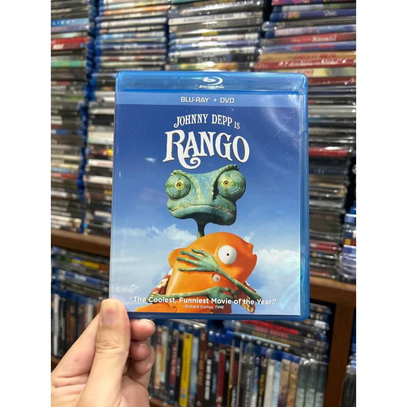 ( Disney) Rango : ฮีโร่ทะเลทราย Blu-ray+Dvd แท้ มีเสียงไทย และ บรรยายไทย น่าสะสม