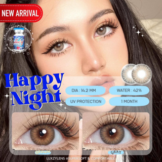 คอนแทคเลนส์ happy night ลายใหม่