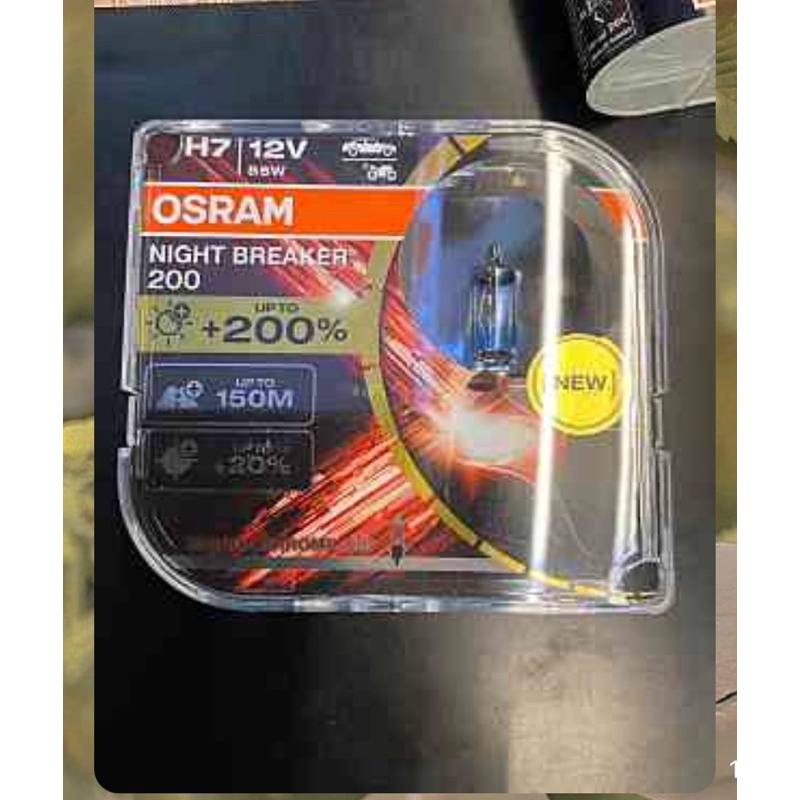 หลอดไฟ H7 OSRAM  NIGHT BREAKER
