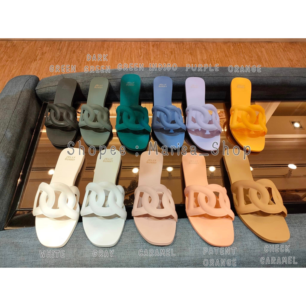 แท้ !! รองเท้าแตะ Jelly Bunny รุ่น Grase Flats & Sandals