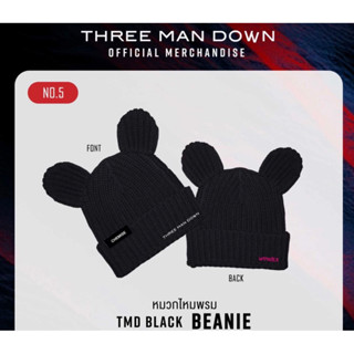 พร้อมส่ง หมวก คอนเสิร์ตใหญ่ครั้งแรก มือ1 THREE MAN DOWN  CHEMISE THREEMANDOWN threemandown