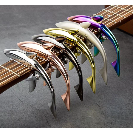 คาโป้ ฉลาม Shark capo คาโป้สำหรับกีตาร์โปร่ง กีตาร์ไฟฟ้า