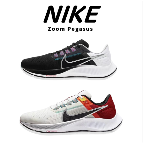Nike Zoom Pegasus 38"Chinese New Year"38 ซูเปอร์เพกาซัส เทอร์โบ มาราธอน รองเท้าผ้าใบสำหรับผู้ชายและผู้หญิง
