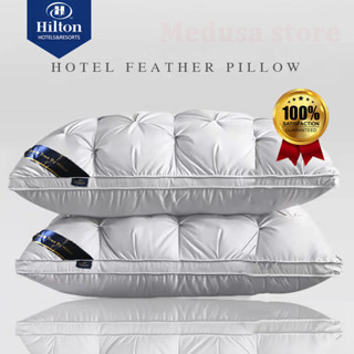 Hilton Hotel Pillow หมอน มี 3 ระดับ หมอนHilton 5 ดาว 48x74 ซม หมอนหนุนหัว หมอนโรงแรม pillows for sleeping