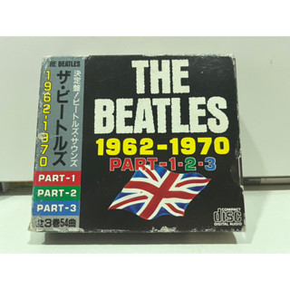 3   CD  MUSIC  ซีดีเพลง    THE   BEATLES  1962-1970  (B5K10)