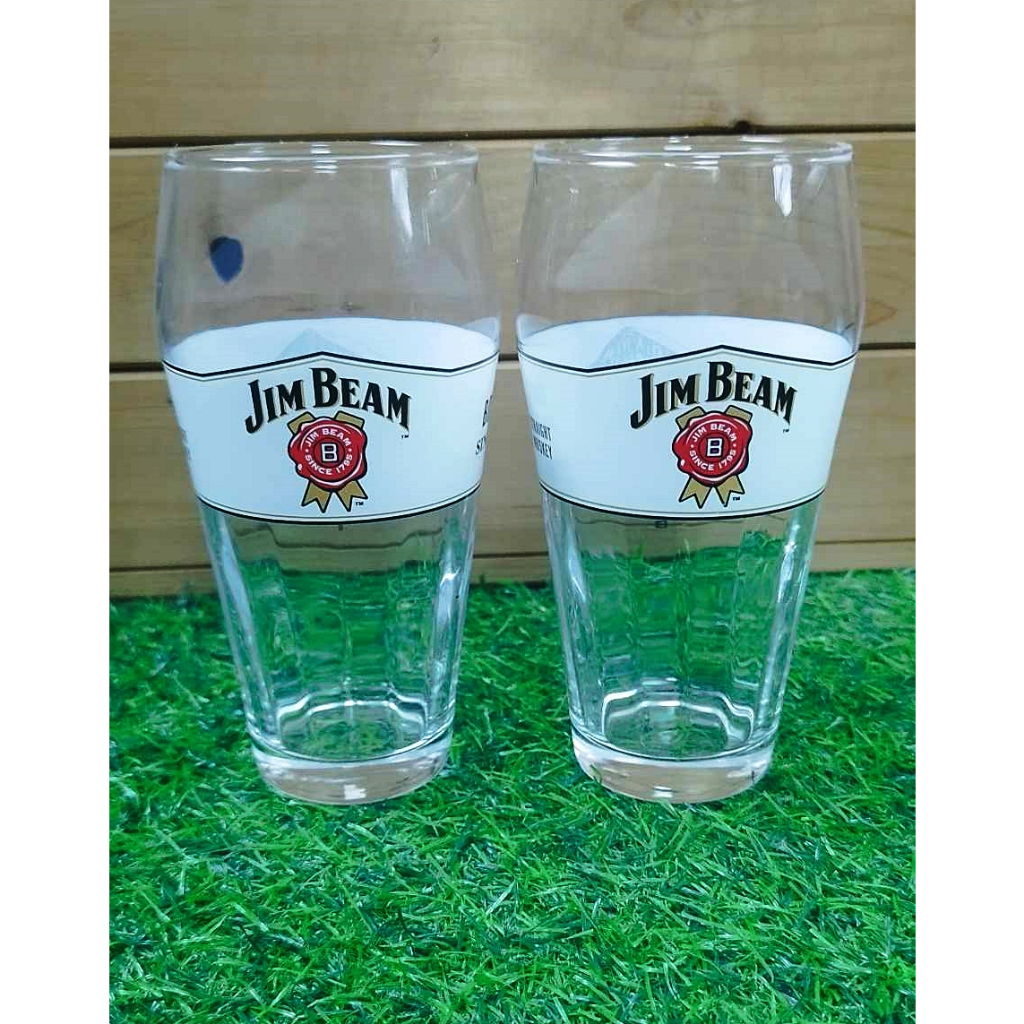 แก้ว Jim Beam 360 ml แก้วสะสม ตกแต่งบ้าน ร้าน มาจากเจแปน