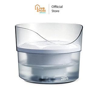 Zeus Fresh &amp; Clear Fountain With Splash Guard น้ำพุสุนัข