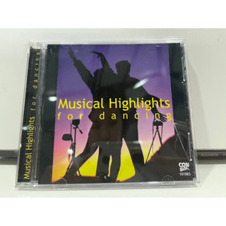 1   CD  MUSIC  ซีดีเพลง   Musical Highlights  for dancing    (B6K66)