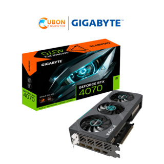 การ์ดจอ VGA GIGABYTE GEFORCE RTX 4070 EAGLE OC 12G - 12GB GDDR6X ประกันศูนย์ 3 ปี