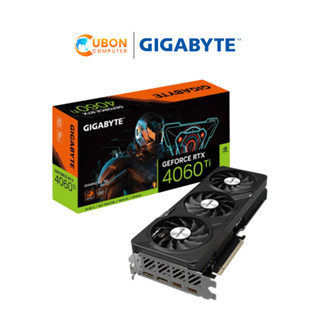 การ์ดจอ GIGABYTE GEFORCE RTX 4060 TI GAMING OC 8G - 8GB GDDR6 128bit ประกันศูนย์ 3 ปี