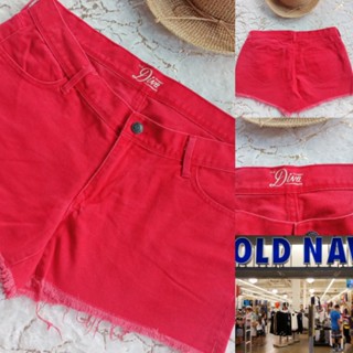 กางเกงขาสั้น OLD NAVY size 10 สีแดง