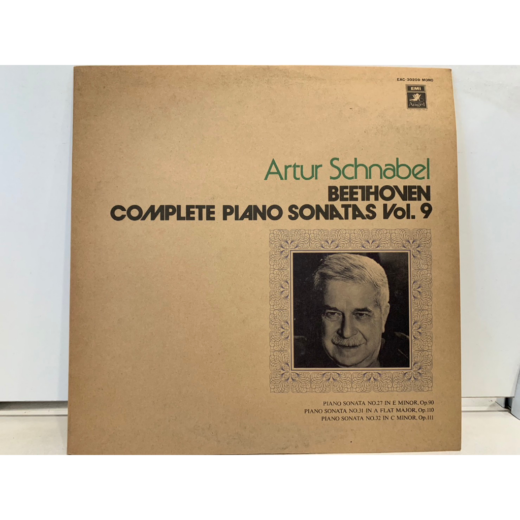 1LP Vinyl Records แผ่นเสียงไวนิล ARTUR SCHNABEL-BEETHOVEN: COMPLETE PIANO SONATAS VOL.9 (H5F05)