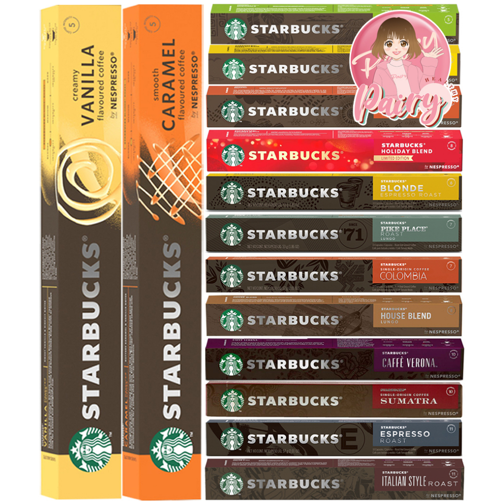 พร้อมส่ง**Starbucks Capsule แคปซูลกาแฟสตาร์บัค For Nespresso Machine (บรรจุกล่องละ 10 แคปซูล) - รูปที่ 7