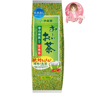 (Matcha Blended) ชาเขียวข้าวคั่วญี่ปุ่น Itoen Oi Ocha Matcha Green Tea With Roasted Rice 200g.