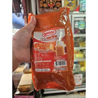 ฟิลลิ่ง รสชาไทย ไส้ชาไทย 900กรัม ตราควีน thai tea filling