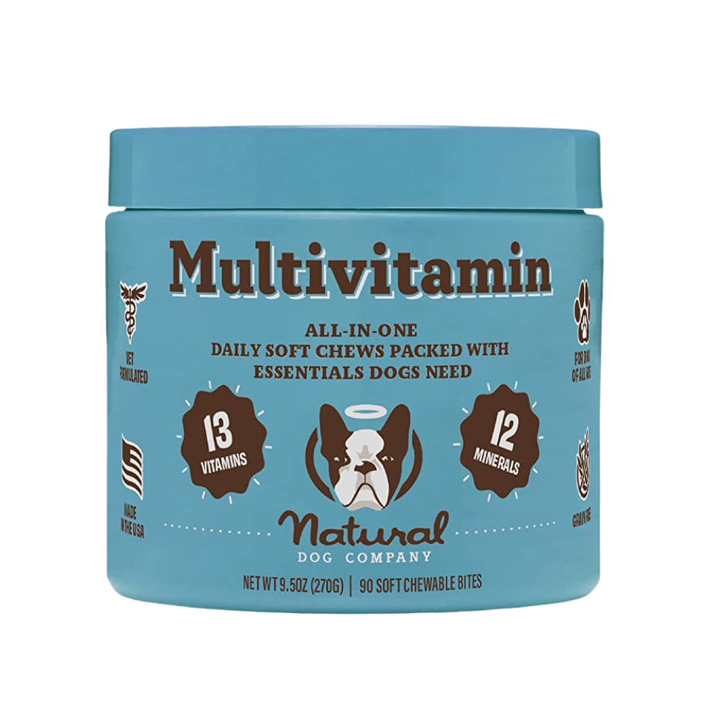 Multivitamin | วิตามินรวมสุนัข ครบสูตร บำรุงร่างกาย เสริมสุขภาพ – Natural Dog Company