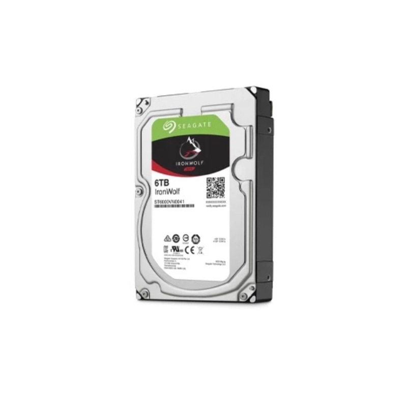 HDD NAS Seagate รุ่น ST6000VN006 ฮาร์ดดิสก์ IronWolf 6TB NAS HDD 5400RPM CACHE 256MB