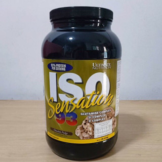 Ultimate Nutrition ISO sensation93 Whey Protein Isolate 2lbs