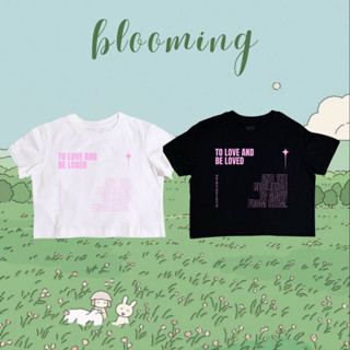 เสื้อครอป babytee ลาย LOVED