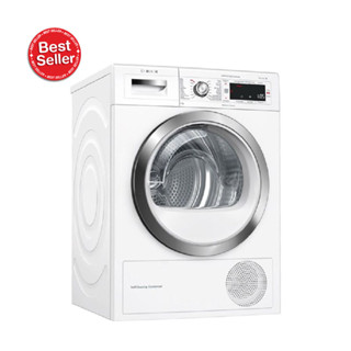 BOSCH เครื่องอบผ้าฝาหน้า รุ่น WTW85560TH 9 KG