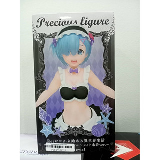 RE:Zero Figure - Rem - Precious Figure Original Maid Swimsuit Ver. Renewal (Taito)