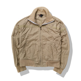 Diesel Brown Full Zipper Jacket รอบอก 44”