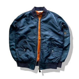 Attention Bomber Flight Jacket รอบอก 44”