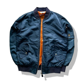 Attention Bomber Flight Jacket รอบอก 44”