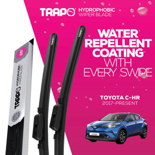 ที่ปัดน้ำฝน Trapo Hydrophobic Toyota CHR (2017-Present) 1 Set