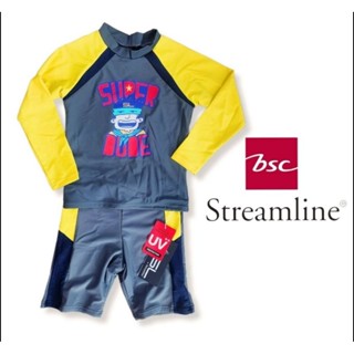 ชุดว่ายน้ำเด็ก Streamline ลดราคาเยอะมากเสื้อ+กางเกง กันUv