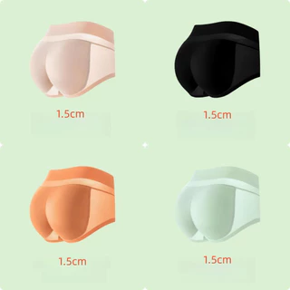 RJ3385 กางเกงเสริมก้น เอวปกติ ไร้ขอบ ฟองน้ำหนา 1.5ซม มี4สี