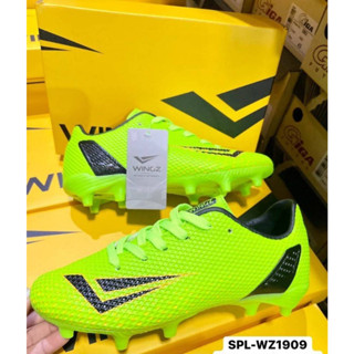 WINGZ [ลิขสิทธิ์แท้ ]รองเท้าสตั๊ดฟุตบอล รองเท้าเด็ก รุ่น WZ1909 Size : 33-35