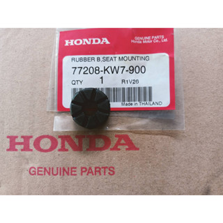 ลูกยางรองใต้เบาะ (B) / ยางรองยึดบานพับเบาะ Honda Nova/Dash/Wave/Dream/Tena (รองโครงหน้า)  แท้ศูนย์  77208-KW7-900