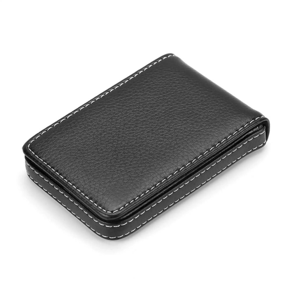 กระเป๋าใส่นามบัตร กล่องใส่นามบัตร แบบหนัง Business Card Name Card Wallet Holder  3023