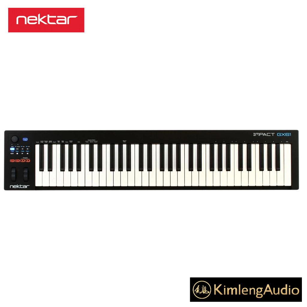 Nektar GX61 | MIDI Keyboard 61 คีย์ ขนาดกระทัดรัด น้ำหนักเบา