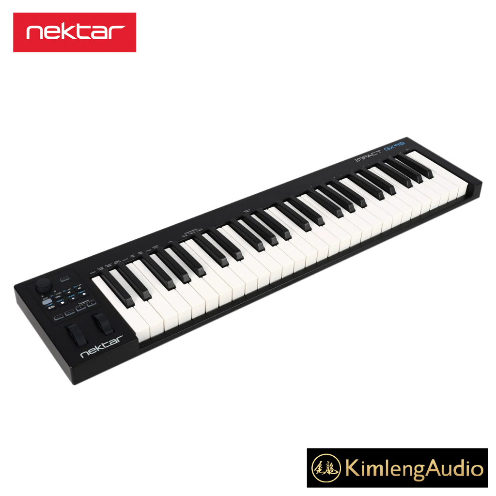 Nektar GX49 | MIDI Keyboard 49 คีย์ ขนาดกระทัดรัด น้ำหนักเบา