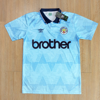 เสื้อแมน ซิตี้ ย้อนยุค เกรด AAA Manchester city retro แมน ซิตี