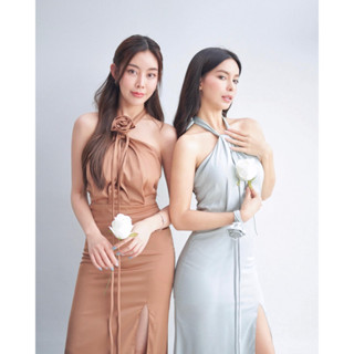 เดรสผูกคอ Coco Maxi KARBIRI