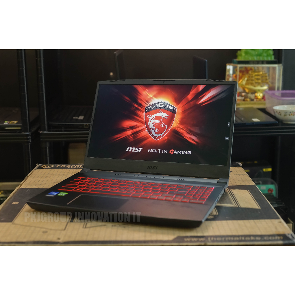 โน๊ตบุ๊คเล่นเกมมือสอง MSI GF66 12UD-026TH i7-12700H RAM 16 GB RTX3050Ti 15.6" FHD 144Hz