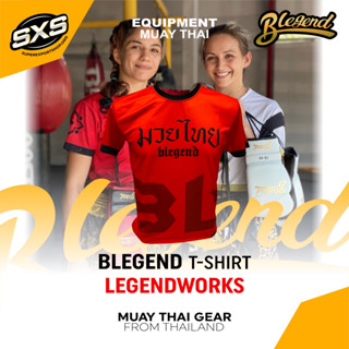 Blegend Muay Thai, Boxing T-shirt TEAM RED