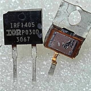 IRF1405 IRF1405Pbf 55V 169A Rdson 5.3 mΩ (Max) ราคาต่อ 1ชิ้น (Technology Planar ชิปจะใหญ่หน่อย)